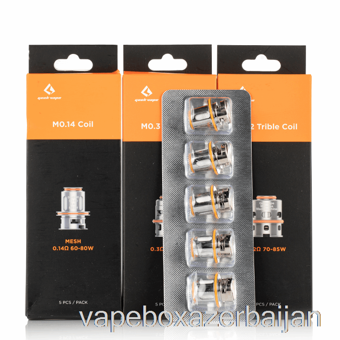 E-Juice Vape Geek Vape M Replacement Coils 0.15ohm M Quad Coil